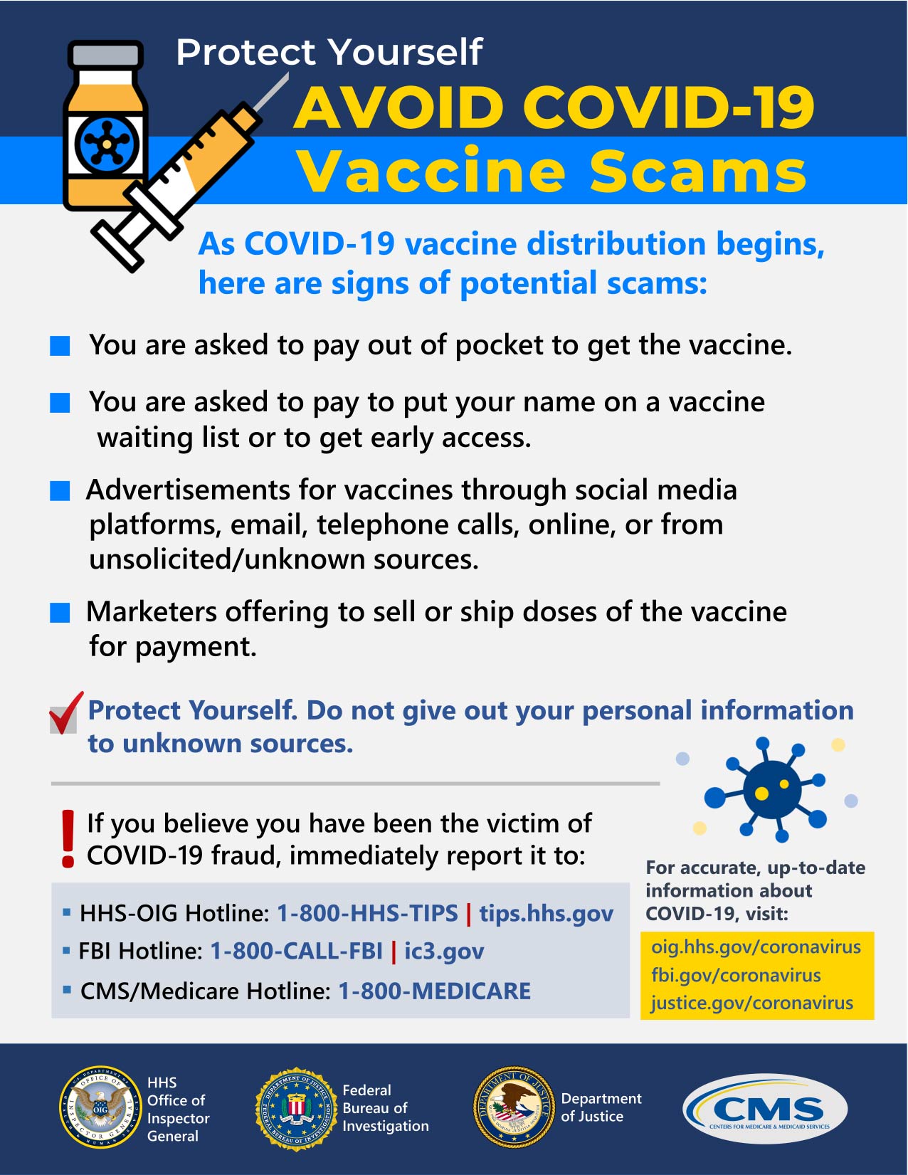 COVID 19 Vaccine Scam Bulletin V1 All Agencies